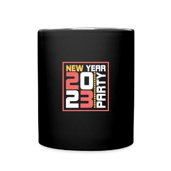 Joyeux Nouvel An 2023 Réveillon du Nouvel An Noël - Mug uni - noir - Devant
