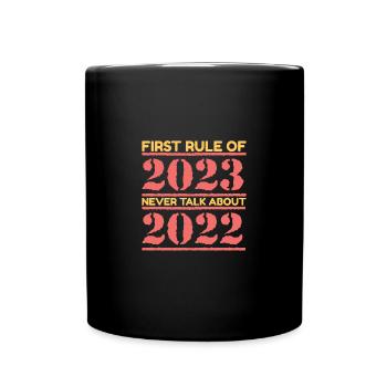 Joyeux Nouvel An 2023 Réveillon du Nouvel An Noël - Mug uni - noir - Devant