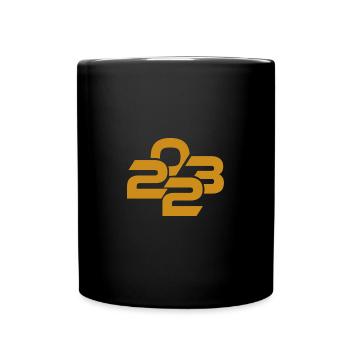 Happy New Year 2023 New Year's Eve Christmas - Full Colour Mug - black - Front