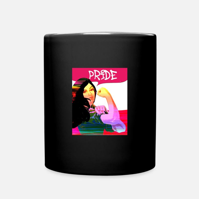 fierté,femme liberté de vie, LGTB,fierté,femmes - Mug uni - noir