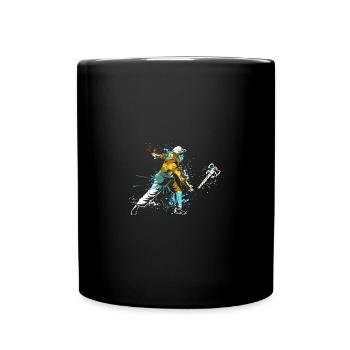 Splahs Axe Throwing Axe Throwers - Full Colour Mug - black - Front