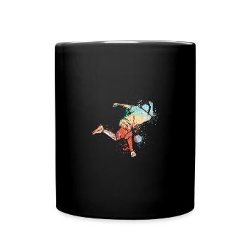 Cool Splash conception de bowling sportif pour les bowlers - Mug uni - noir - Devant