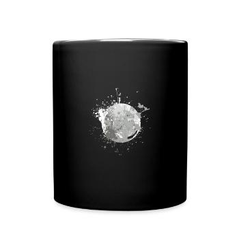 Splash Track And Field Shot Put Athlete - Full Colour Mug - black - Front