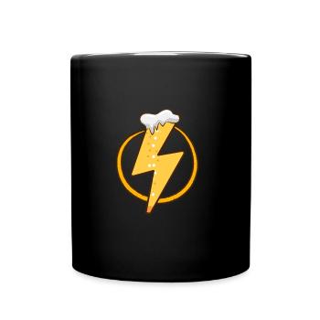 beer beer garden toast beer belly beer drinker - Full Colour Mug - black - Front