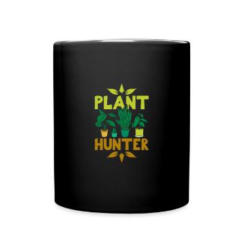 Horticulturist Botanist plant hunter - Tasse einfarbig - Schwarz - Vorne