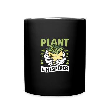 Horticulturist Botanist plant whisperer - Tasse einfarbig - Schwarz - Vorne