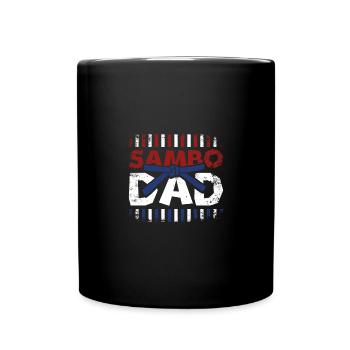Fathers day Father Sambo Dad - Full Colour Mug - black - Front