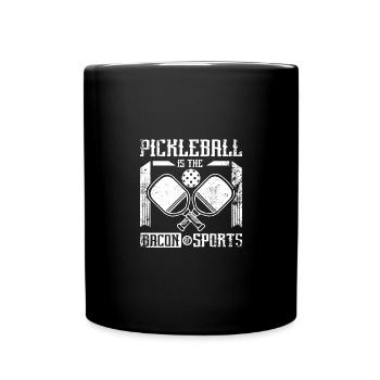Le pickleball est le bacon du sport - Mug uni - noir - Devant