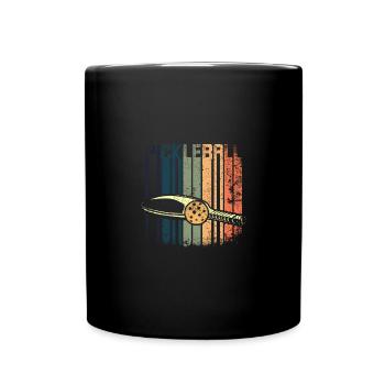 Pickleball Vintage Rétro - Mug uni - noir - Devant