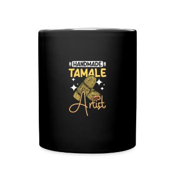 Artiste tamale fait à la main - Mug uni - noir - Devant