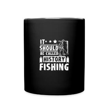 La pêche sale, on devrait l’appeler pêche historique - Mug uni - noir - Devant