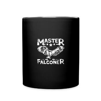Master falconer - Tasse einfarbig - Schwarz - Vorne