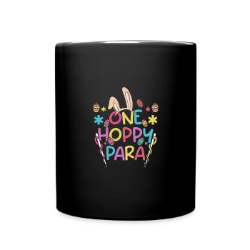 Lapins de Pâques Un Hoppy, Para - Mug uni - noir - Devant
