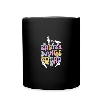 Escouade de danse de Pâques Jour de Pâques - Mug uni - noir - Devant