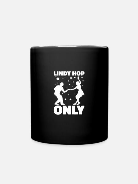 Danseurs de Lindy Hop Danse Swing Danse Swing Couple - Mug uni - noir