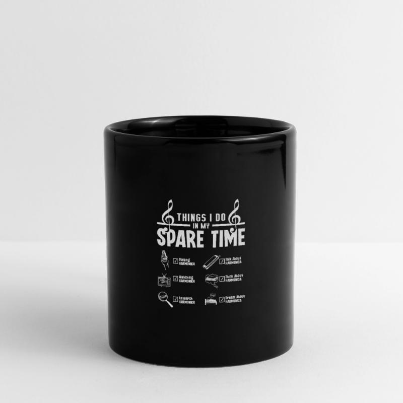 Ce que je fais pendant mon temps libre à jouer de l’harmonica Mug uni