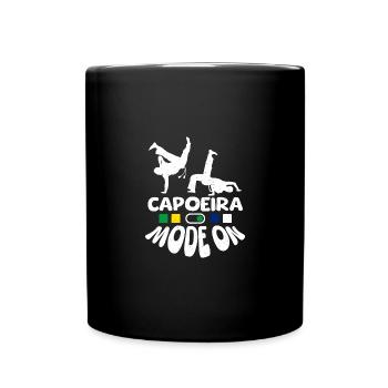 Mode capoeira activé - Mug uni - noir - Devant