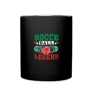 Légende de la pétanque - Mug uni - noir - Devant