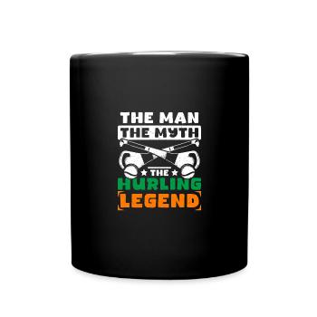 L’homme, le mythe, la légende du hurling - Mug uni - noir - Devant