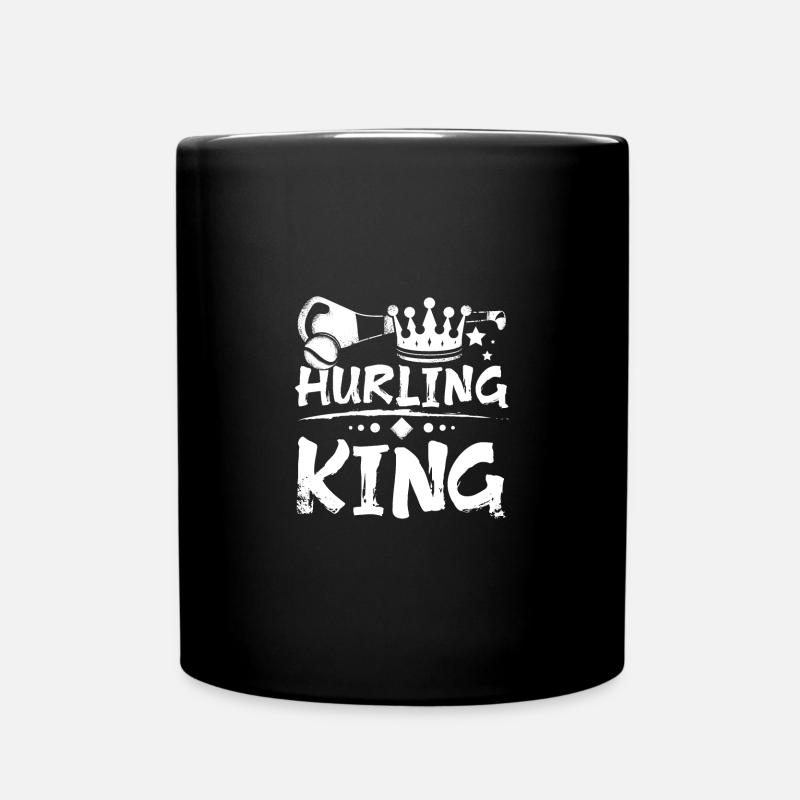 Hurling King - Tasse einfarbig - Schwarz