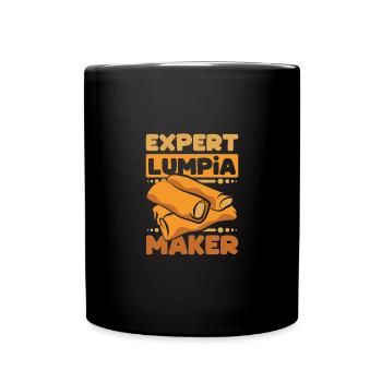 Fabricant expert de Lumpia - Mug uni - noir - Devant