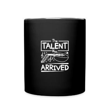 The talent has arrived Oud player - Tasse einfarbig - Schwarz - Vorne