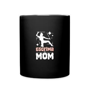 Mothers day Escrima mom - Tasse einfarbig - Schwarz - Vorne