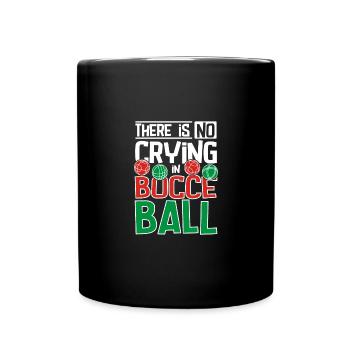 Il n’y a pas de pleurs à la pétanque - Mug uni - noir - Devant