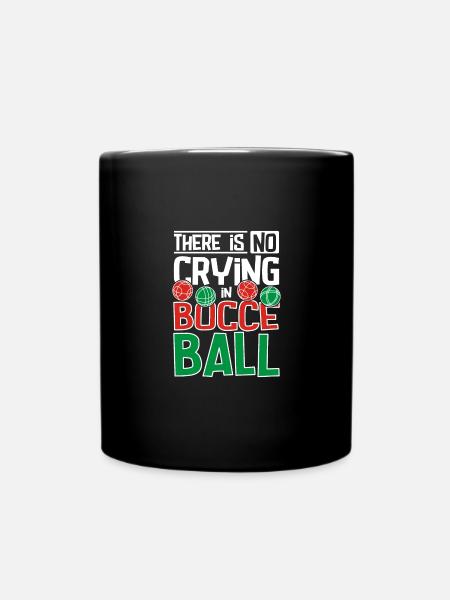 Il n’y a pas de pleurs à la pétanque - Mug uni - noir