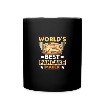 La meilleure crêpière du monde - Mug uni - noir - Devant