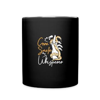 Corn snake whisperer - Full Colour Mug - black - Front