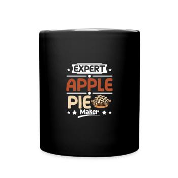 Expert Apple pie maker - Full Colour Mug - black - Front