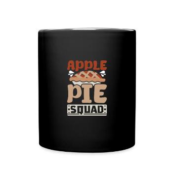 Apple pie squad - Full Colour Mug - black - Front