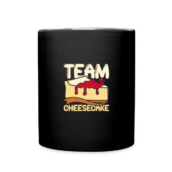 Team cheesecake - Full Colour Mug - black - Front