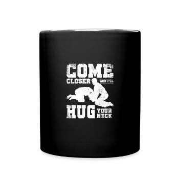 Approche-toi et je te serrerai le cou Hapkido - Mug uni - noir - Devant