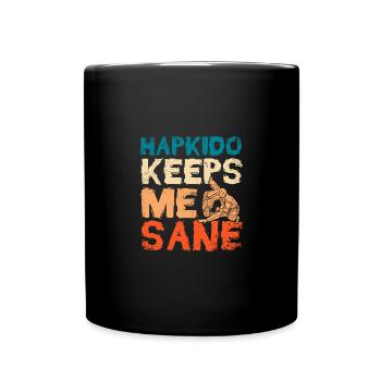 Hapkido me garde sain d’ - Mug uni - noir - Devant