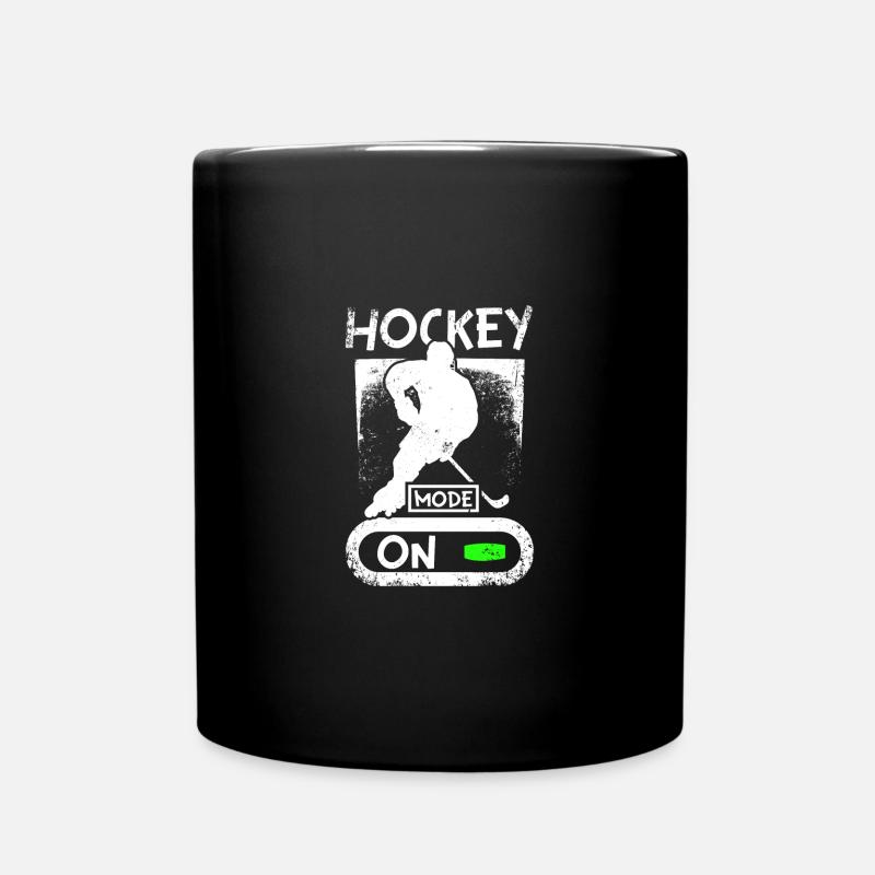 Mode roller hockey activé - Mug uni - noir