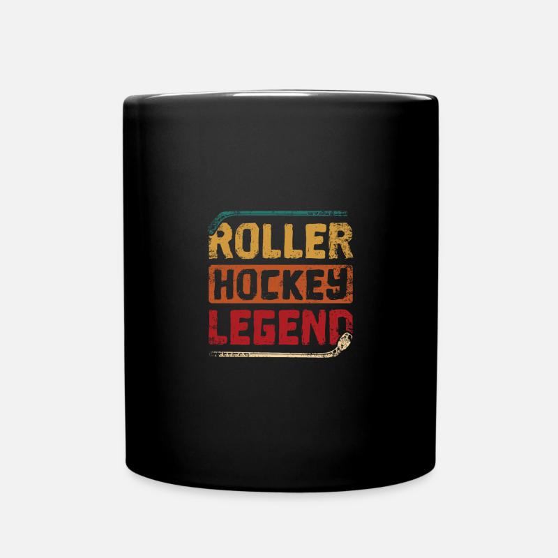 Légende du roller hockey - Mug uni - noir