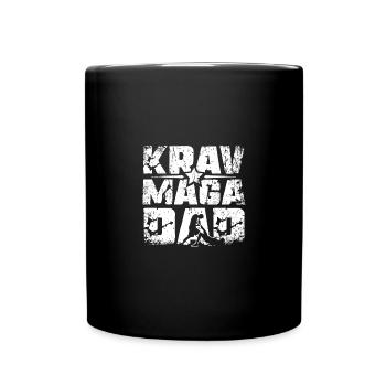 Fête des pères Papa Krav maga Papa - Mug uni - noir - Devant