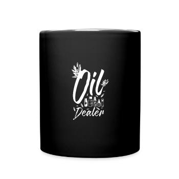 Essential oil dealer - Tasse einfarbig - Schwarz - Vorne