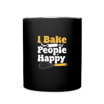Bake - Full Colour Mug - black - Front