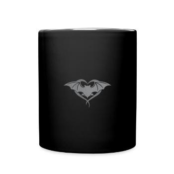 Bat - Full Colour Mug - black - Front