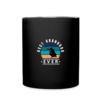 Best Granddad Ever Photographer W - Full Colour Mug - black - Front