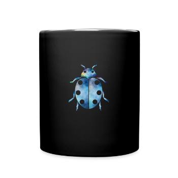ladybug - Full Colour Mug - black - Front