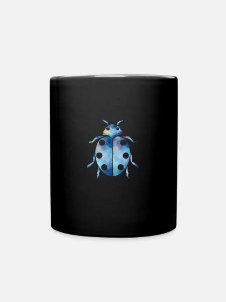 coccinelle - Mug uni - noir