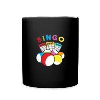 Bingo - Mug uni - noir - Devant