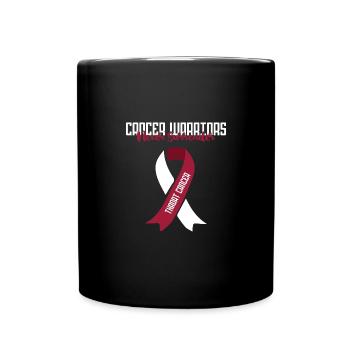Cancer de la gorge - Mug uni - noir - Devant