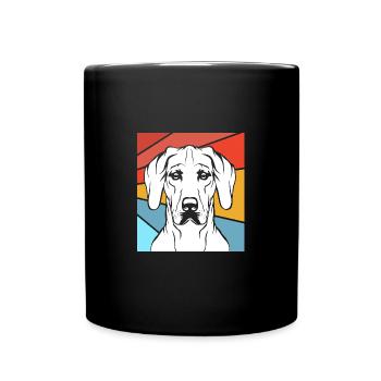 Rhodesian Ridgeback - Full Colour Mug - black - Front