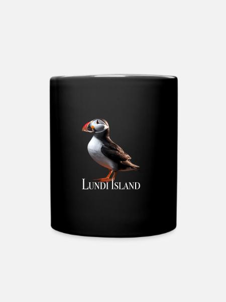 Lundi Island - Tasse einfarbig - Schwarz