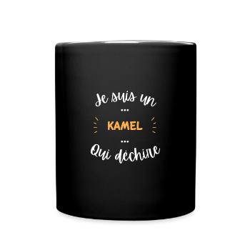 Je suis un Kamel qui déchire - Mug uni - noir - Devant